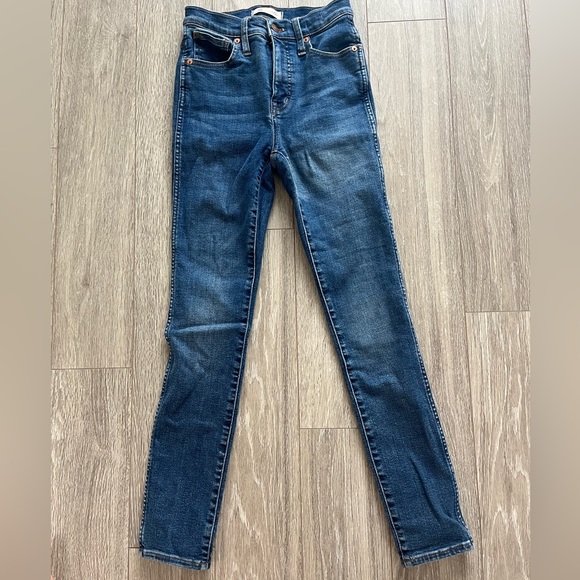 Madewell 10” High-Rise Skinny Jeans in Wendover Wash: TENCIL Denim - Picture 6 of 8